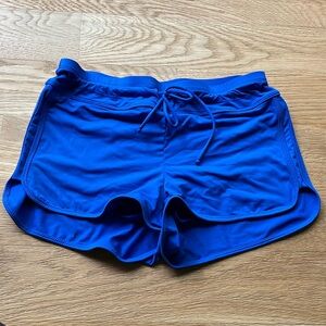 Athleta Surge Swim Short XS cobalt blue